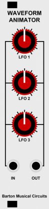 Eurorack Module Waveform Animator BMC 011 from Barton Musical Circuits