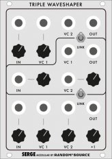 Eurorack Module Serge Triple+ Waveshaper from Random*Source