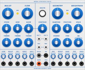 Modal Synthesis Voice (MSV)