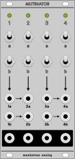 Eurorack Module Mutinator from Manhattan Analog