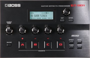 Pedals Module GT-001 from Boss