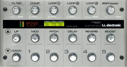 Pedals Module G-System from TC Electronic