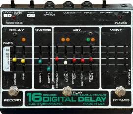 Pedals Module 16 Second Delay (Reissue) from Electro-Harmonix