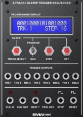 8-track / 16-step Trigger Sequencer