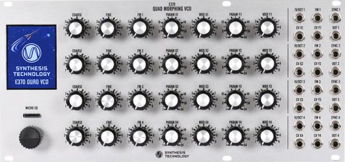 E370 Quad Morphing VCO