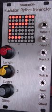 Eurorack Module Euclidian Pattern Generator from Klangbau Köln