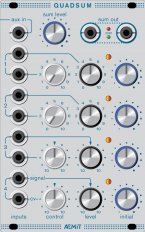 Eurorack Module Quadsum (CV) from Aemit