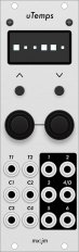 Eurorack Module uTemps (aluminum panel) from Grayscale