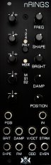 Eurorack Module nRings (black panel) from Michigan Synth Works