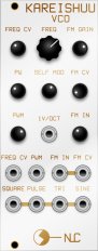 Eurorack Module Kareishuu VCO from Nonlinearcircuits