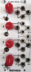 Eurorack Module Quad VCA V2 from Befaco