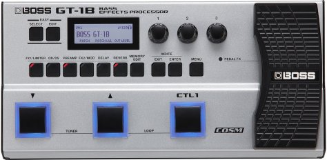 Pedals Module GT-1B Bass Effects Processor from Boss