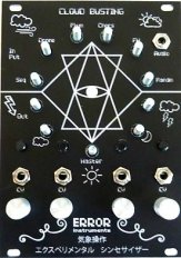 NEW cloud busting . black gunmetal panel