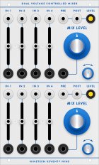 Dual Voltage Controlled Mixer (DVCM)