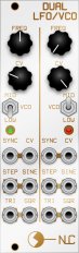 Eurorack Module Dual LFO/VCO from Nonlinearcircuits