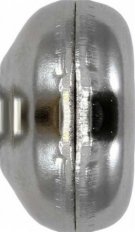1/4" Right Angle Flat Plug Top Facing Left