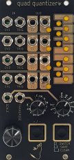 Eurorack Module Quad Quantizer from Tenderfoot Electronics