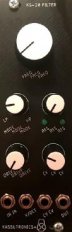 Eurorack Module KS-20 Filter (Vintagelavalamp Black Panel) from Kassutronics