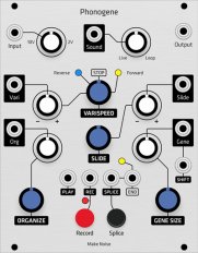 Eurorack Module Make Noise Phonogene (Grayscale panel) from Grayscale