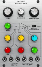Eurorack Module Filtamp Module 1006 from Behringer