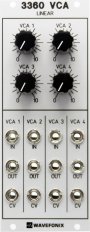 3360 Quad Linear VCA