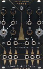 Eurorack Module LIQUID GLITCHER ultraviolence oscillator gold edition from Error Instruments