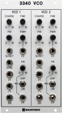 3340 Dual Voltage-Controlled Oscillator (VCO)