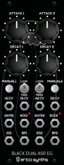 Eurorack Module Black Dual ASR EG from Erica Synths