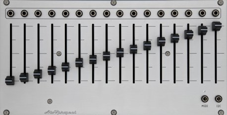 Eurorack Module 16n AtoVproject Rework (grey panel) from AtoVproject