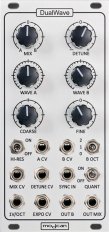 Eurorack Module Dual Wave from Modcan