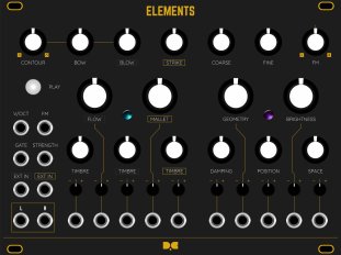 Dusty Clouds - ELEMENTS Matte Black / Gold panel