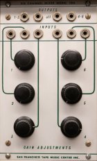 Six Channel Mixer Model 106