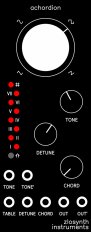 Eurorack Module Achordion (Black) from Zlosynth Instruments