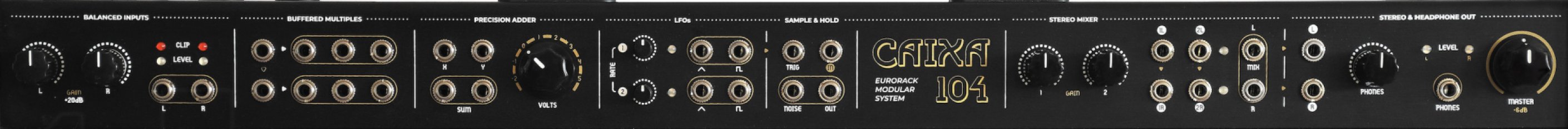 Eurorack Module CAIXA 104 from NANO Modules