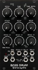 Eurorack Module Bass Drum 2 from Erica Synths