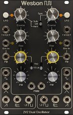 2V2 Dual Analog Oscillator