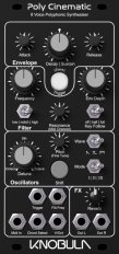 Eurorack Module Poly Cinematic [Dark Mode] from Knobula