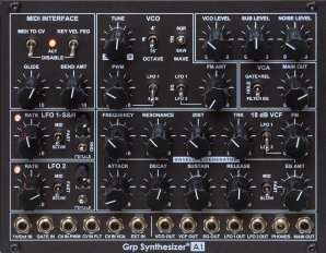 Eurorack Module A1 from Grp