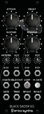 Eurorack Module Black DADSR EG from Erica Synths