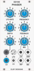 Eurorack Module ED105 Phaser from Elby Designs