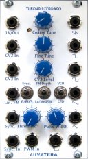 Eurorack Module Through-Zero VCO from Liivatera