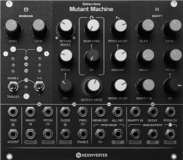 Eurorack Module Erica/Hexinverter Mutant Machine (Black) from Erica Synths