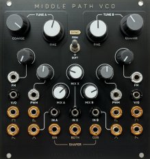 MSK 013 Middle Path VCO - JKLMNT Black panel