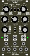 Eurorack Module D-LFO from Cwejman