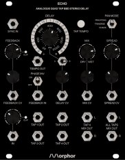 Echo - Analogue Quad Tap BBD Stereo Delay