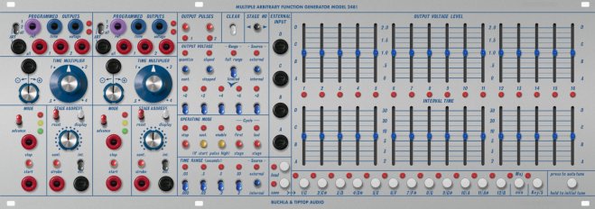Buchla 248t Multiple Arbitrary Function Generator Model