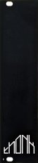 Value Blank Panel - 6hp black