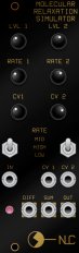 Molecular Relaxation Simulator - black panel