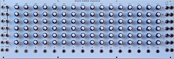 Bigger Dumber Sequencer