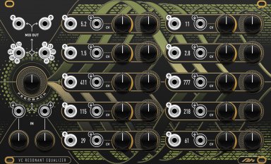 Serge VC Resonant Equalizer (nk panel)